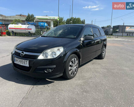 Черный Опель Астра, объемом двигателя 1.6 л и пробегом 208 тыс. км за 4000 $, фото 10 на Automoto.ua