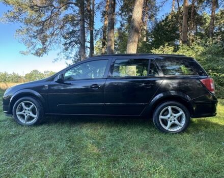 Черный Опель Астра, объемом двигателя 1.6 л и пробегом 228 тыс. км за 4450 $, фото 3 на Automoto.ua