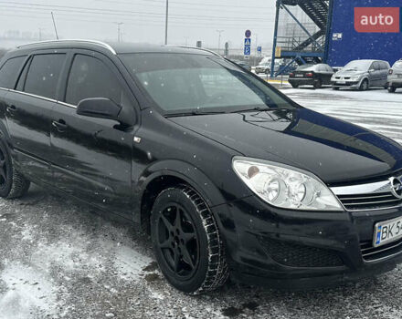 Черный Опель Астра, объемом двигателя 1.9 л и пробегом 370 тыс. км за 4250 $, фото 1 на Automoto.ua