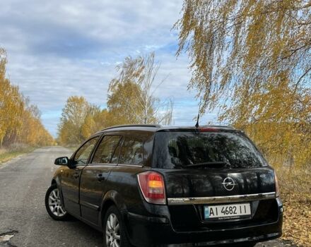 Опель Астра 2007 в Борисполе на Automoto.ua Черный Опель Астра, объемом двигателя 1.6 л и пробегом 200 тыс. км за 5000 $, фото 1 на Automoto.ua