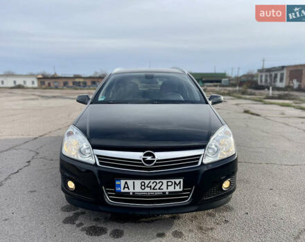 Черный Опель Астра, объемом двигателя 1.6 л и пробегом 239 тыс. км за 5350 $, фото 4 на Automoto.ua
