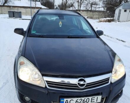Черный Опель Астра, объемом двигателя 1.6 л и пробегом 240 тыс. км за 4350 $, фото 3 на Automoto.ua