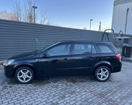 Черный Опель Астра, объемом двигателя 1.6 л и пробегом 228 тыс. км за 4400 $, фото 5 на Automoto.ua