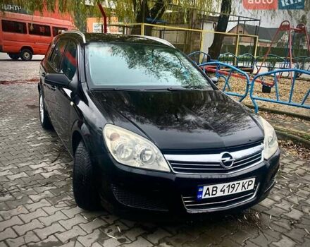 Черный Опель Астра, объемом двигателя 1.6 л и пробегом 221 тыс. км за 4800 $, фото 2 на Automoto.ua
