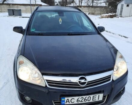 Черный Опель Астра, объемом двигателя 1.6 л и пробегом 240 тыс. км за 4350 $, фото 1 на Automoto.ua