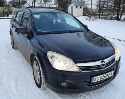 Черный Опель Астра, объемом двигателя 1.6 л и пробегом 240 тыс. км за 4350 $, фото 2 на Automoto.ua