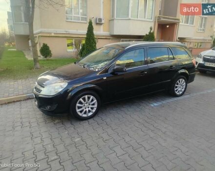 Черный Опель Астра, объемом двигателя 1.6 л и пробегом 281 тыс. км за 5150 $, фото 1 на Automoto.ua