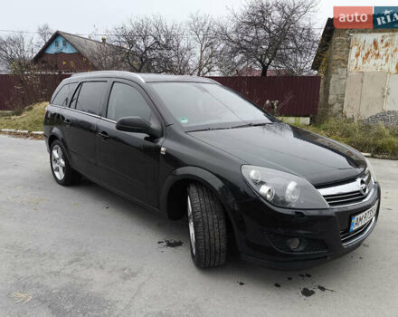 Черный Опель Астра, объемом двигателя 1.6 л и пробегом 189 тыс. км за 4999 $, фото 3 на Automoto.ua