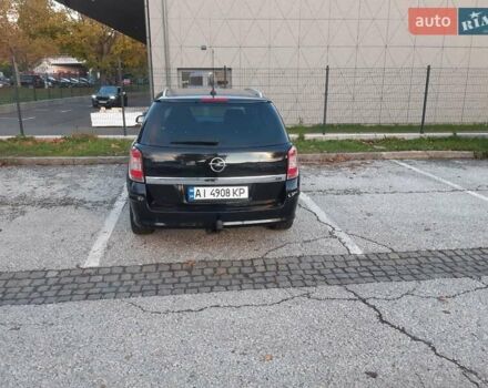 Черный Опель Астра, объемом двигателя 1.6 л и пробегом 191 тыс. км за 5550 $, фото 1 на Automoto.ua