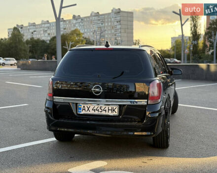 Черный Опель Астра, объемом двигателя 1.6 л и пробегом 194 тыс. км за 6499 $, фото 4 на Automoto.ua