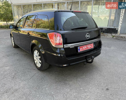 Черный Опель Астра, объемом двигателя 1.6 л и пробегом 219 тыс. км за 6000 $, фото 8 на Automoto.ua