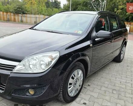 Черный Опель Астра, объемом двигателя 1.6 л и пробегом 209 тыс. км за 5850 $, фото 5 на Automoto.ua