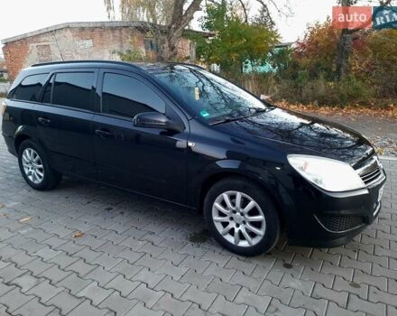 Черный Опель Астра, объемом двигателя 1.6 л и пробегом 327 тыс. км за 4400 $, фото 15 на Automoto.ua