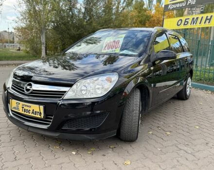 Черный Опель Астра, объемом двигателя 1.6 л и пробегом 223 тыс. км за 5950 $, фото 1 на Automoto.ua