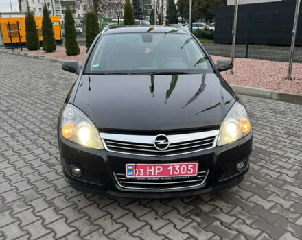 Черный Опель Астра, объемом двигателя 1.8 л и пробегом 223 тыс. км за 6300 $, фото 1 на Automoto.ua