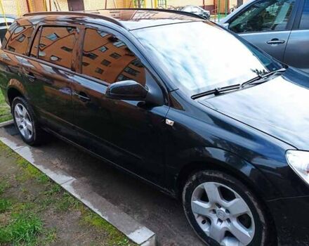 Черный Опель Астра, объемом двигателя 1.6 л и пробегом 218 тыс. км за 5700 $, фото 2 на Automoto.ua