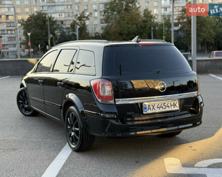 Черный Опель Астра, объемом двигателя 1.6 л и пробегом 194 тыс. км за 6499 $, фото 5 на Automoto.ua