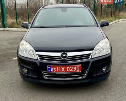 Черный Опель Астра, объемом двигателя 1.8 л и пробегом 200 тыс. км за 6999 $, фото 2 на Automoto.ua