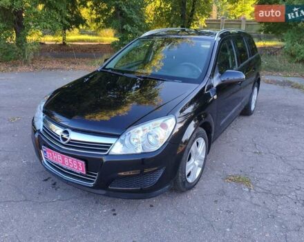 Черный Опель Астра, объемом двигателя 1.6 л и пробегом 186 тыс. км за 6100 $, фото 2 на Automoto.ua
