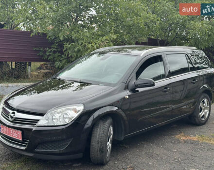Черный Опель Астра, объемом двигателя 1.6 л и пробегом 210 тыс. км за 6400 $, фото 2 на Automoto.ua