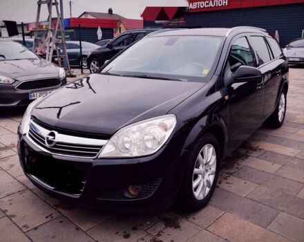 Черный Опель Астра, объемом двигателя 1.6 л и пробегом 230 тыс. км за 6300 $, фото 7 на Automoto.ua
