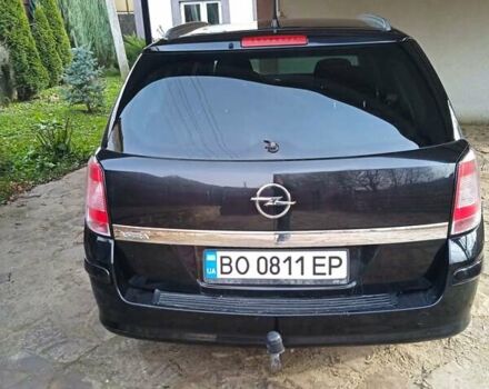 Черный Опель Астра, объемом двигателя 1.6 л и пробегом 168 тыс. км за 5400 $, фото 7 на Automoto.ua