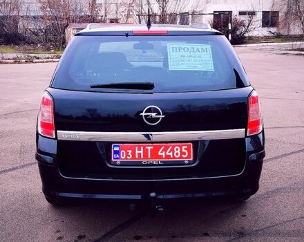 Черный Опель Астра, объемом двигателя 1.6 л и пробегом 172 тыс. км за 5350 $, фото 6 на Automoto.ua