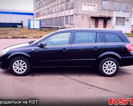 Черный Опель Астра, объемом двигателя 1.6 л и пробегом 172 тыс. км за 5350 $, фото 4 на Automoto.ua