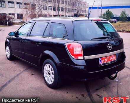 Черный Опель Астра, объемом двигателя 1.6 л и пробегом 172 тыс. км за 5350 $, фото 7 на Automoto.ua