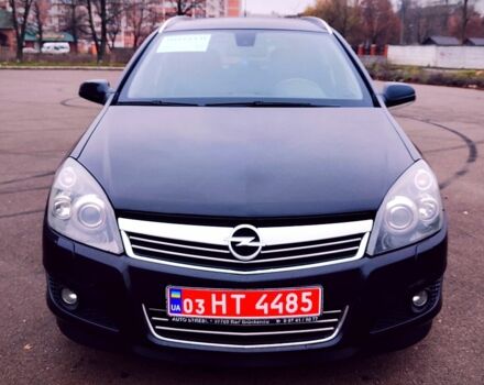 Черный Опель Астра, объемом двигателя 1.6 л и пробегом 172 тыс. км за 5350 $, фото 1 на Automoto.ua