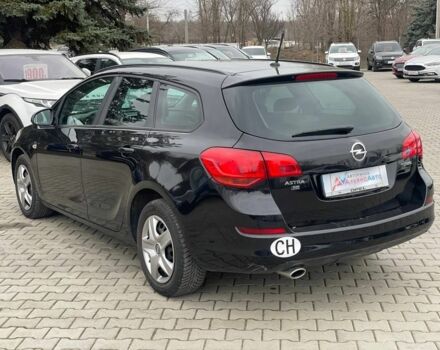 Черный Опель Астра, объемом двигателя 1.6 л и пробегом 172 тыс. км за 8600 $, фото 4 на Automoto.ua