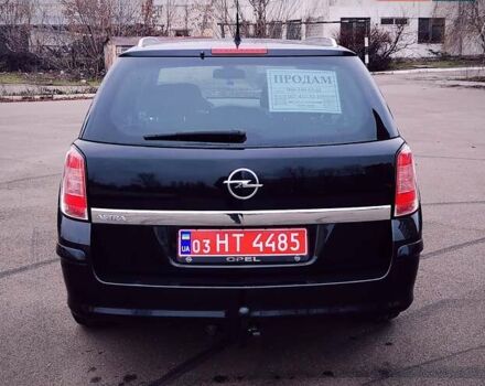 Черный Опель Астра, объемом двигателя 1.6 л и пробегом 172 тыс. км за 5350 $, фото 6 на Automoto.ua