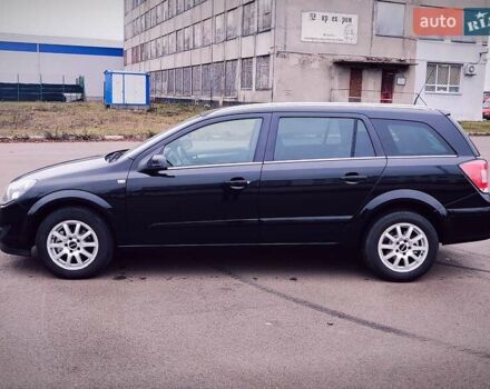 Черный Опель Астра, объемом двигателя 1.6 л и пробегом 172 тыс. км за 5350 $, фото 4 на Automoto.ua