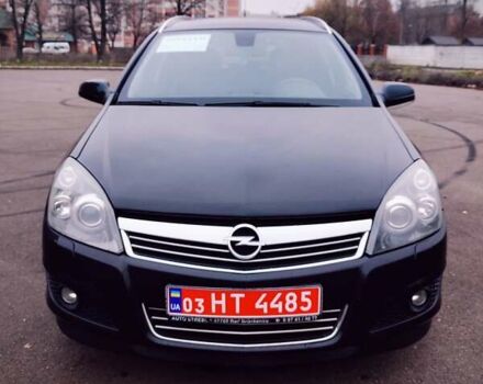 Черный Опель Астра, объемом двигателя 1.6 л и пробегом 172 тыс. км за 5350 $, фото 1 на Automoto.ua