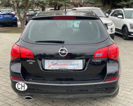 Черный Опель Астра, объемом двигателя 1.6 л и пробегом 172 тыс. км за 8600 $, фото 5 на Automoto.ua