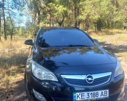 Черный Опель Астра, объемом двигателя 1.7 л и пробегом 278 тыс. км за 6950 $, фото 1 на Automoto.ua