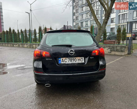 Черный Опель Астра, объемом двигателя 2 л и пробегом 247 тыс. км за 7350 $, фото 4 на Automoto.ua