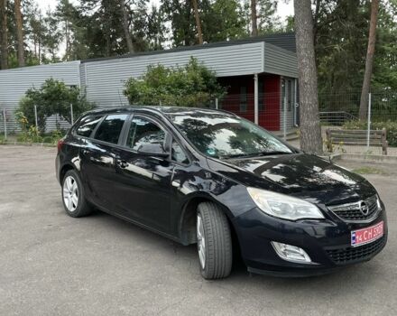 Черный Опель Астра, объемом двигателя 1.6 л и пробегом 174 тыс. км за 8550 $, фото 2 на Automoto.ua
