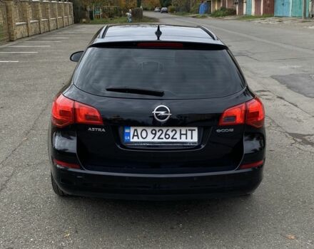 Черный Опель Астра, объемом двигателя 1.2 л и пробегом 310 тыс. км за 6800 $, фото 4 на Automoto.ua