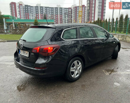 Черный Опель Астра, объемом двигателя 2 л и пробегом 247 тыс. км за 7350 $, фото 3 на Automoto.ua