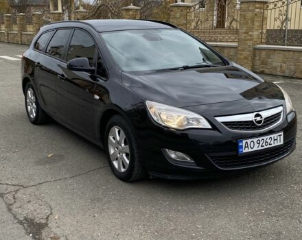 Черный Опель Астра, объемом двигателя 1.2 л и пробегом 310 тыс. км за 6800 $, фото 2 на Automoto.ua