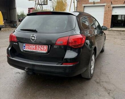 Опель Астра 2011 в Калиновке на Automoto.ua Черный Опель Астра, объемом двигателя 1.7 л и пробегом 178 тыс. км за 6899 $, фото 1 на Automoto.ua