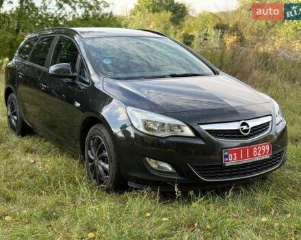 Черный Опель Астра, объемом двигателя 1.6 л и пробегом 177 тыс. км за 7700 $, фото 5 на Automoto.ua