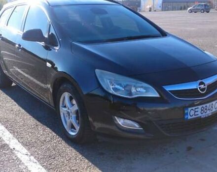 Черный Опель Астра, объемом двигателя 1.25 л и пробегом 300 тыс. км за 6500 $, фото 2 на Automoto.ua