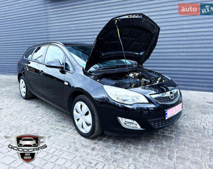 Черный Опель Астра, объемом двигателя 1.4 л и пробегом 180 тыс. км за 7500 $, фото 8 на Automoto.ua