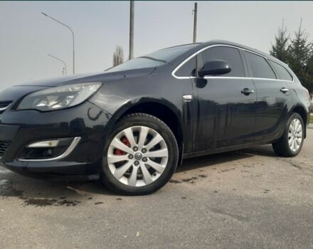 Черный Опель Астра, объемом двигателя 2 л и пробегом 284 тыс. км за 7000 $, фото 1 на Automoto.ua