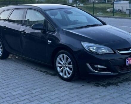 Черный Опель Астра, объемом двигателя 1.4 л и пробегом 275 тыс. км за 7500 $, фото 6 на Automoto.ua