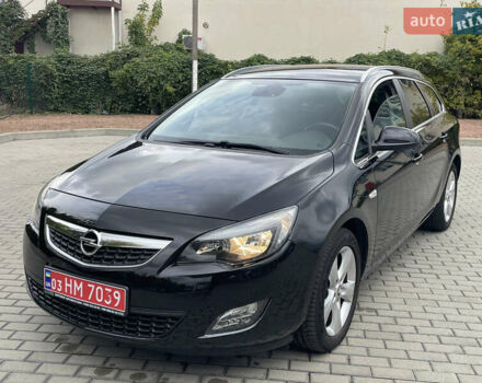 Черный Опель Астра, объемом двигателя 1.6 л и пробегом 125 тыс. км за 7450 $, фото 2 на Automoto.ua