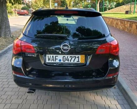 Черный Опель Астра, объемом двигателя 1.4 л и пробегом 167 тыс. км за 6800 $, фото 4 на Automoto.ua