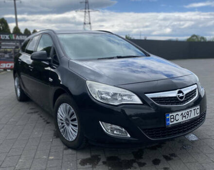 Черный Опель Астра, объемом двигателя 1.7 л и пробегом 265 тыс. км за 6300 $, фото 2 на Automoto.ua